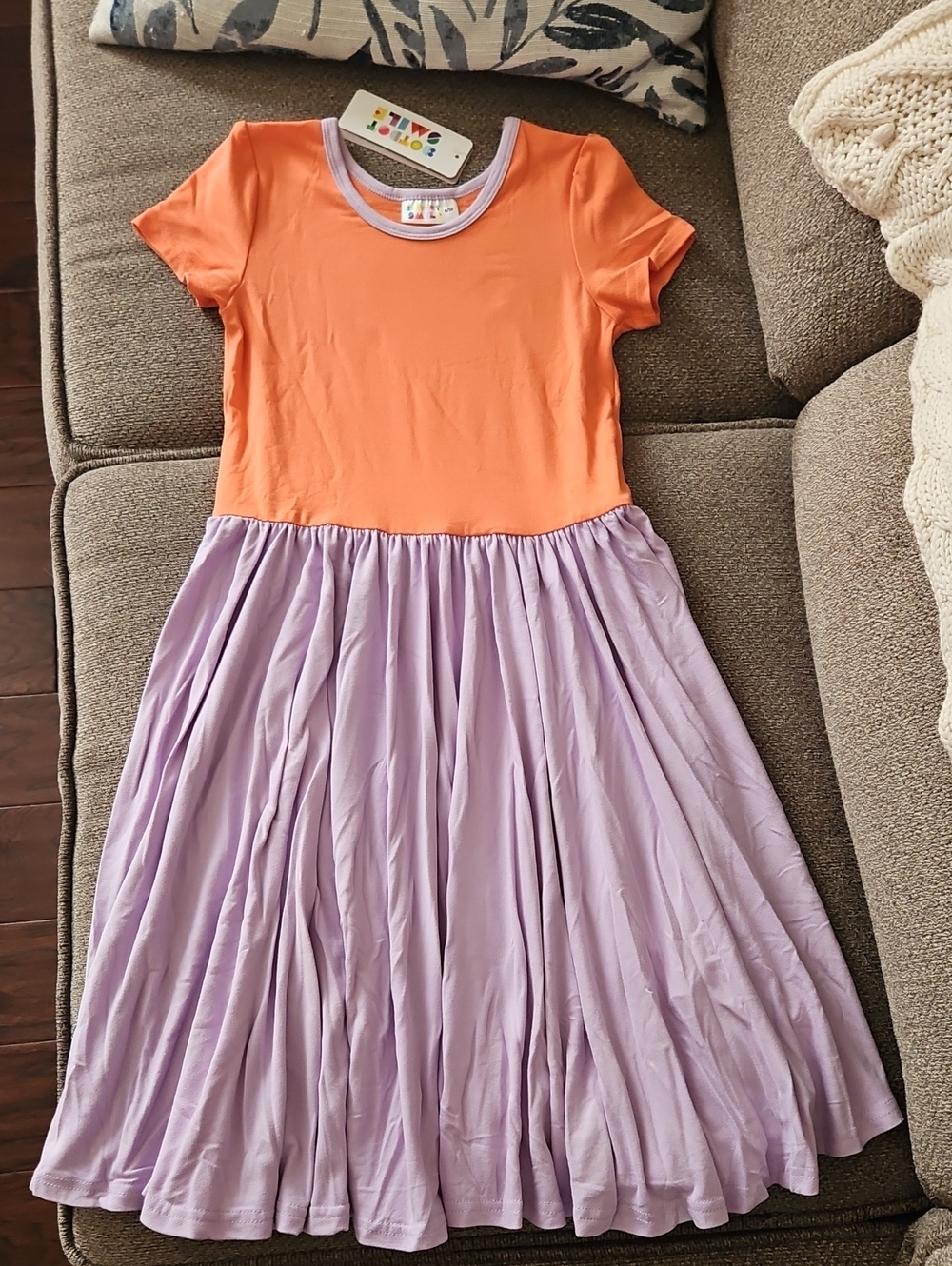 DotDotSmile colorblock Classic Cap dress
